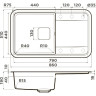 Мойка OMOIKIRI TASOGARE 86-MA 4993456