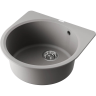 Мойка OMOIKIRI AKEGATA 51-GR Artgranit/Leningrad grey 4993756